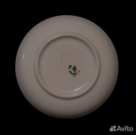 Блюдца СССР. Сирень, Вироград, Лимон, Розы