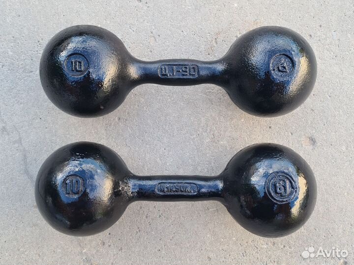 Гантели 10 кг СССР
