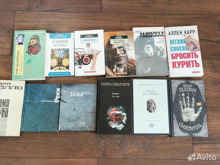 Книги, художественная литература все по 100 и 50