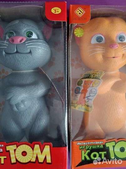 Инт- ная Игрушка Рыжая кошечка(Серия Кот Том) 30см