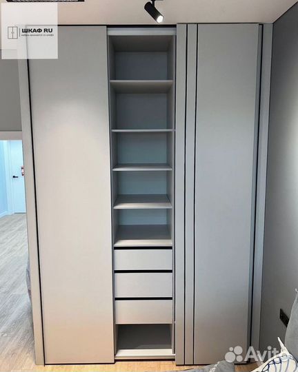 Шкаф с фрезеровкой