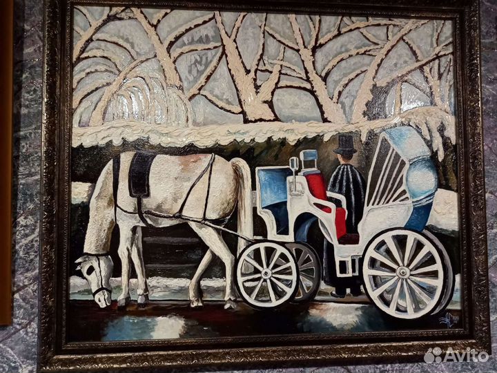 Картина маслом на холсте