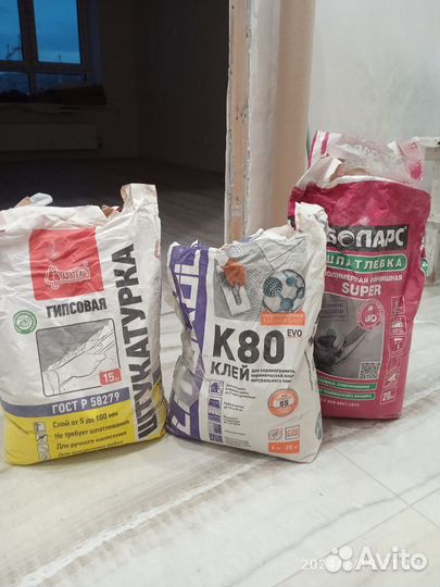 Плиточный клей литокол к80