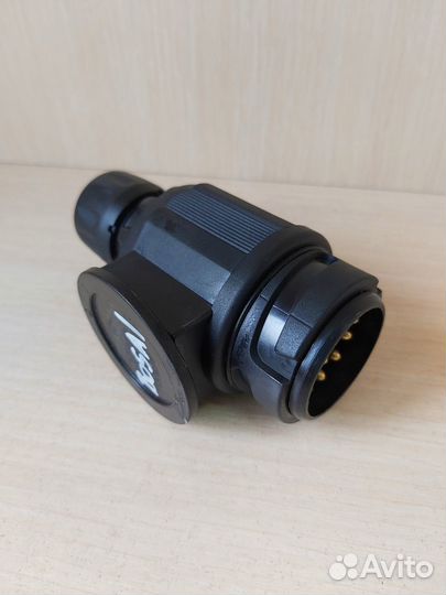 Вилка для прицепа 13 контактная, пластмассовая, B