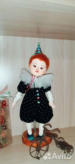 Винтажная кукла,кукла,украшения,коллекция