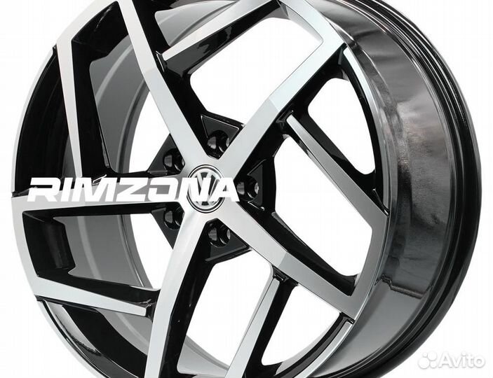 Литые диски в стиле Volkswagen R19 5x112 ave