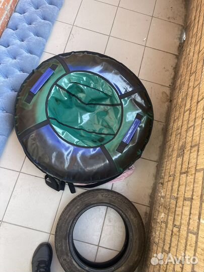 Тюбинг ватрушка 100 см бу