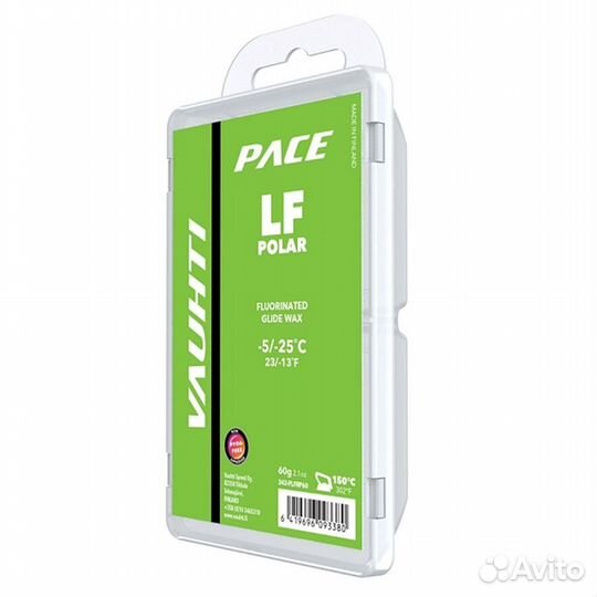 Мазь скольжения vauhti LF polar -5C/25C EV343-plfr
