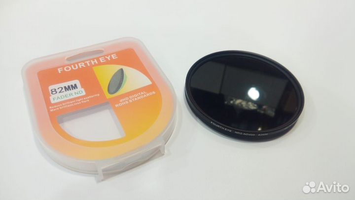 ND-фильтр с изменяемой плотностью 82 мм ND2-ND400