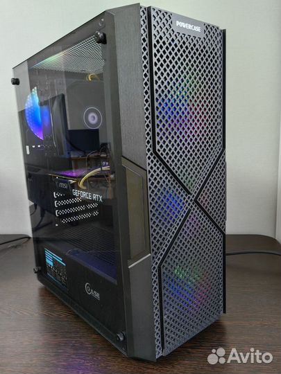 Игровой пк RTX 3050, Ryzen 5, 32Gb, SSD+HDD