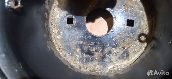 Газовый баллон под запаску