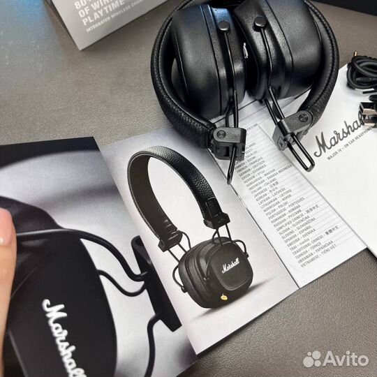 Беспроводные наушники marshall major 4