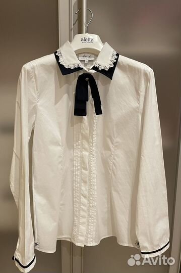 Aletta школьная рубашка блузка 12
