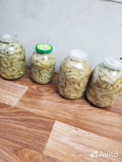 Грибы солёные грузди