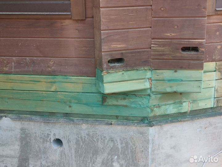 Замена венцов