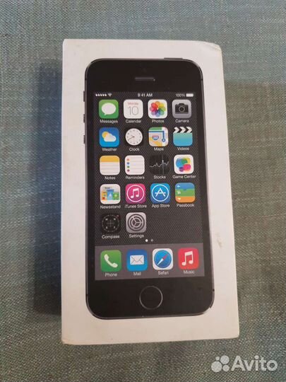 Коробка от iPhone 5s