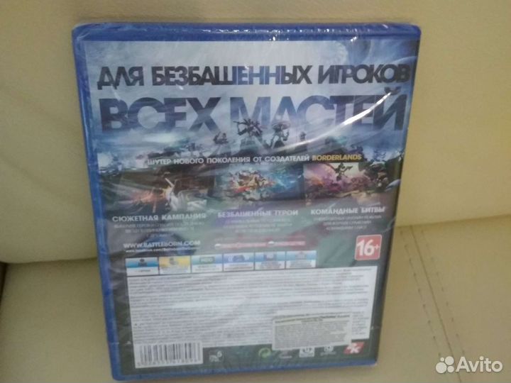 Новый диск для PS4 Battleborn