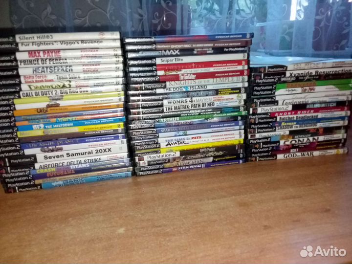 Игровые диски на ps2