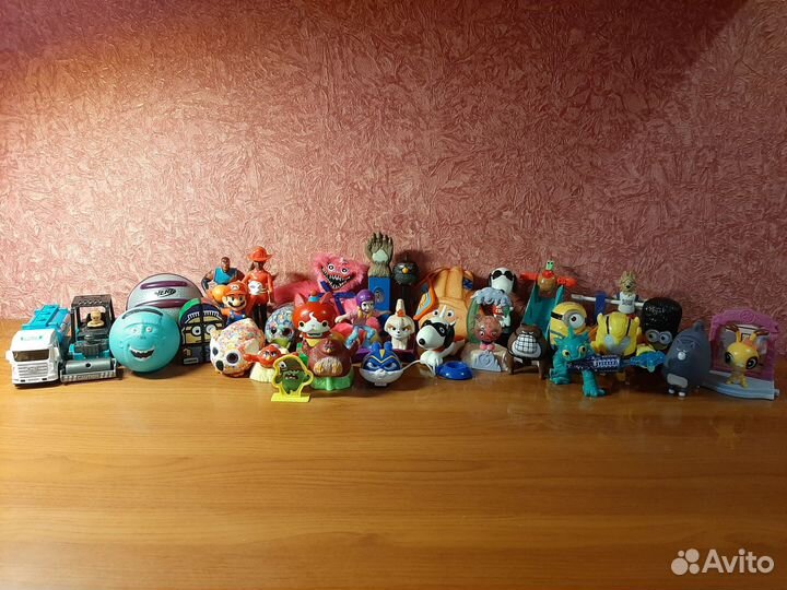 Игрушки из макдональдса