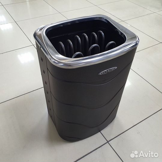 Электрокаменка Примавольта 3кВт черная бронза