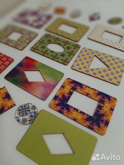 Досочки Сегена геометрические фигуры