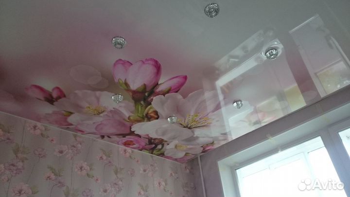 Потолки натяжные