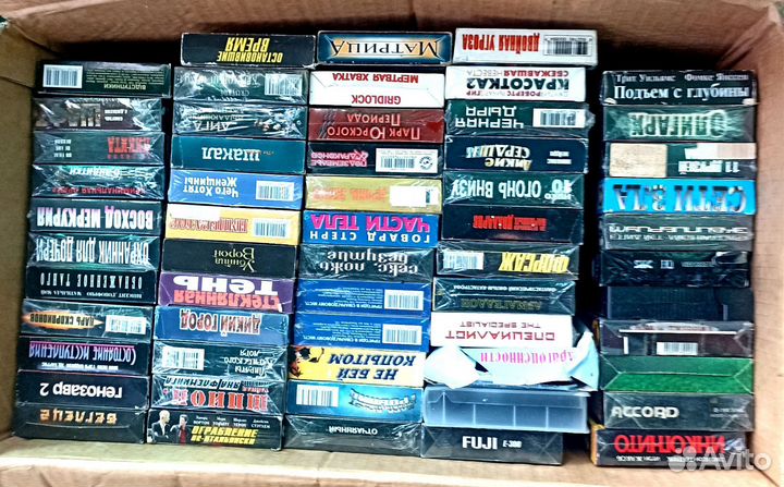 Vhs кассеты для видеомагнитофона