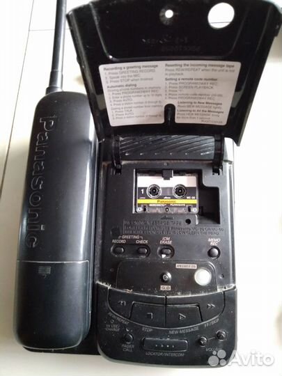 Радиотелефон Panasonic KX-tcm438bx с автоответчико