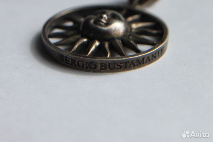АВТОРСКИЙ стильный серебряный кулон sergio bustama