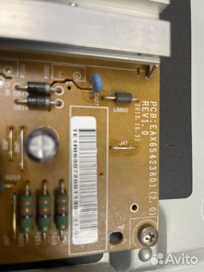 Материнская плата LG 47LB580V блок питания