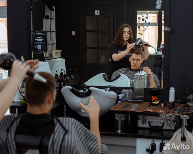 Стрижка в барбершопе