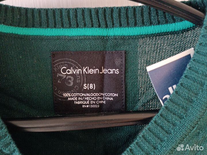 Джемпер, свитер Calvin Klein, новый, 122-128 см