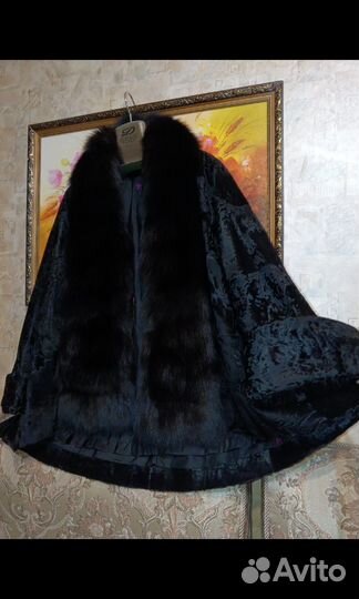 Шуба из каракульчи 52 56