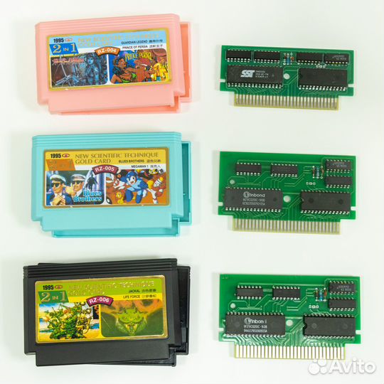 Картриджи для Денди