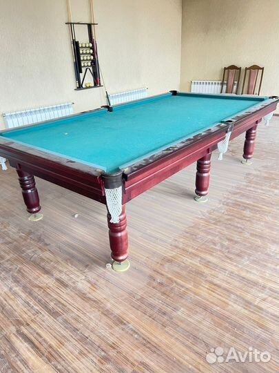 Бильярдный стол бу 12 футов