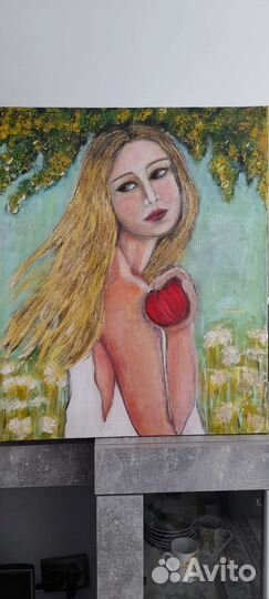 Картина акрилом 
