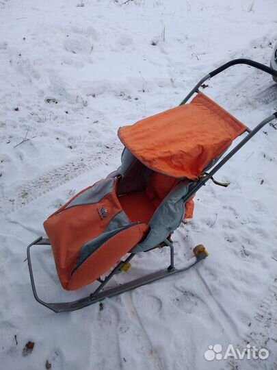 Санки-коляска