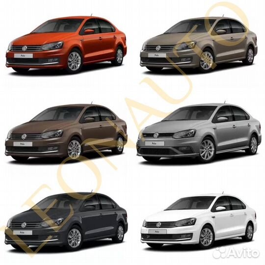 Передний капот на VW Polo 5 2010-2020