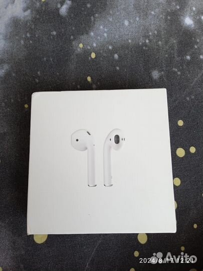 Наушники apple Airpods 2 оригинал