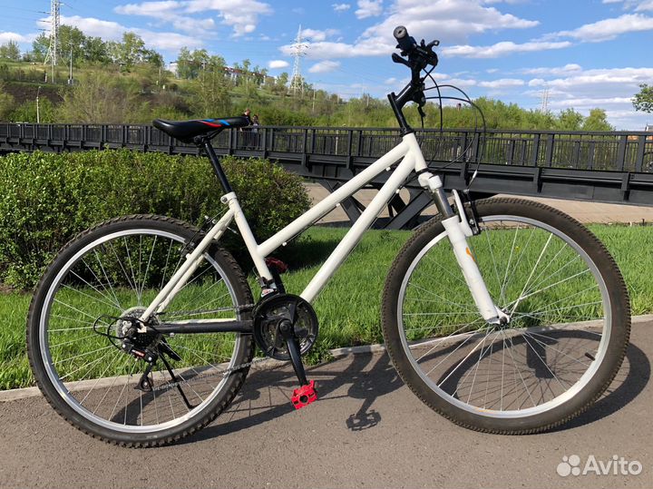 Грный велосипед Hardtail White