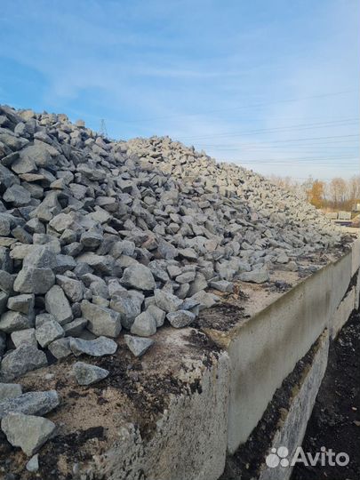 Гранитный щебень 70 120