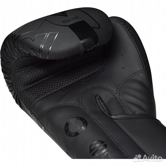 Боксерские перчатки-RDX F6 kara черный