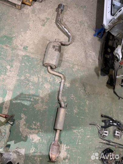 Глушитель в сборе Kia Ceed JD G4FD 2017