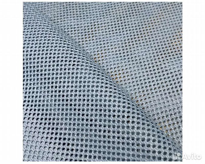 Ткань сетка оранжевая