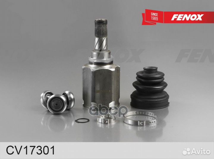 ШРУС nissan juke 1.6 10- внутр. CV17301 fenox