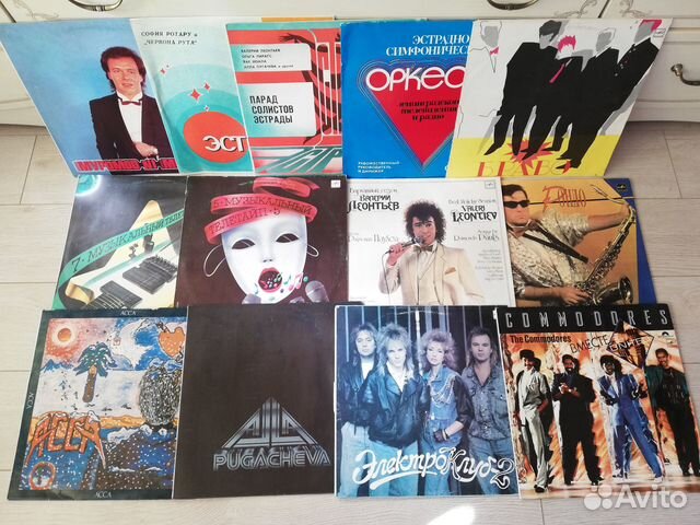 Виниловые пластинки СССР