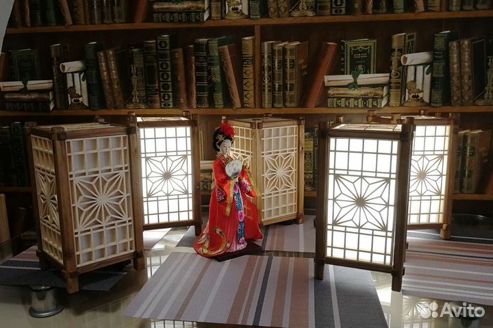 Светильник в стиле Кумико