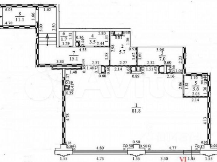 Сдам торговое помещение, 129 м²