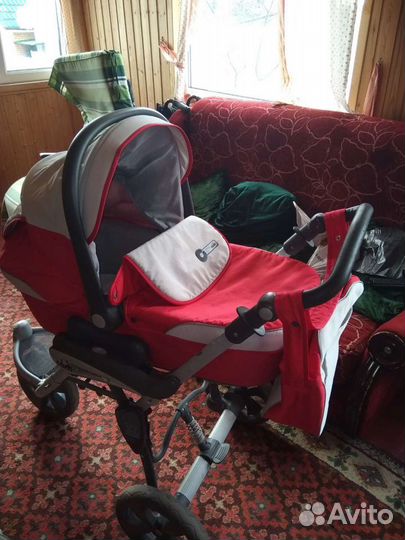 Коляска люлька для новорожденных бу
