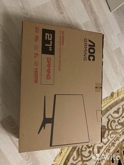 Монитор 155гц 27 2k